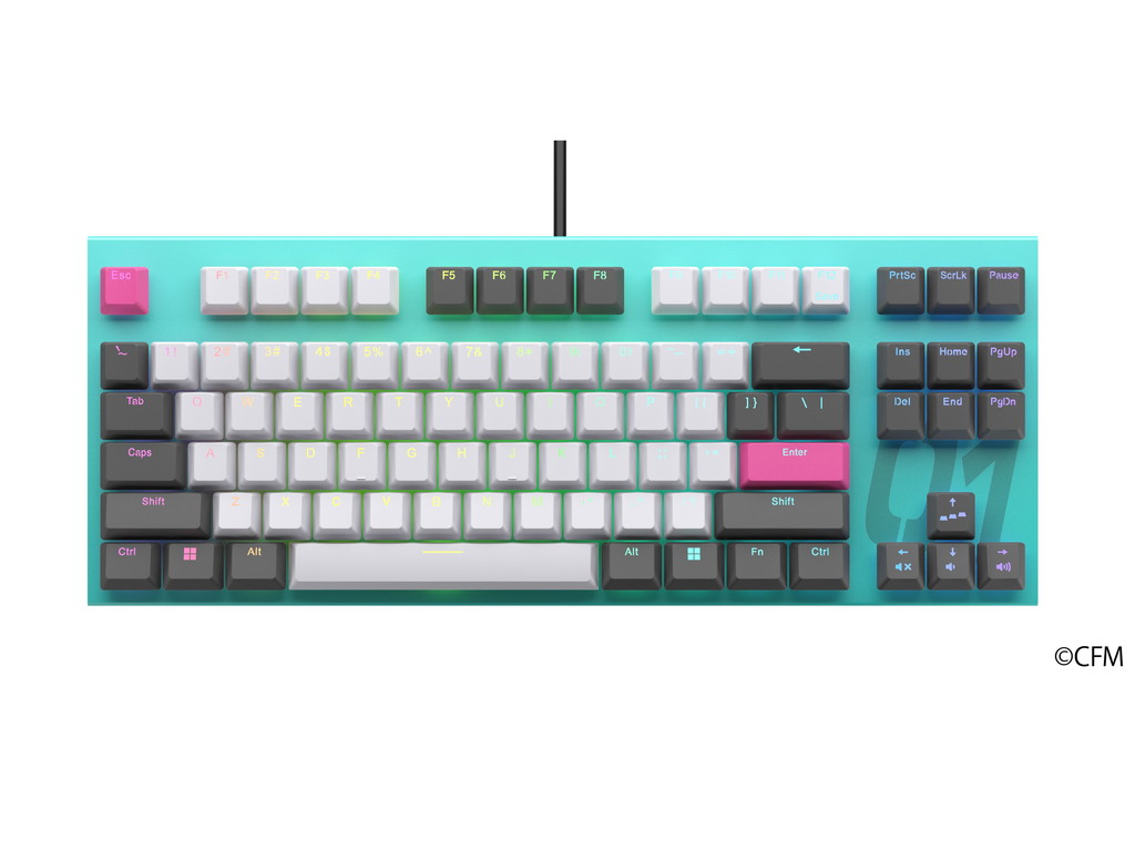 (今日のお買い得) REALFORCEと初音ミクコラボゲーミングキーボードが13％オフで販売中
