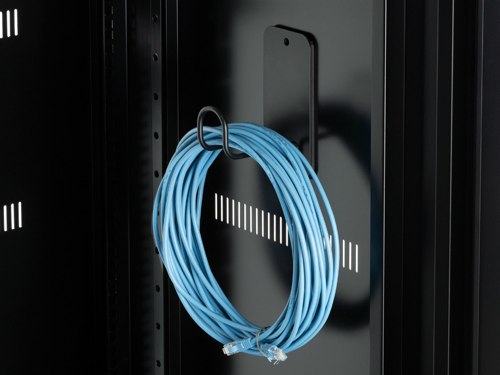 耐荷重2kgだから太いケーブルにも対応するマグネット固定式ケーブルフック