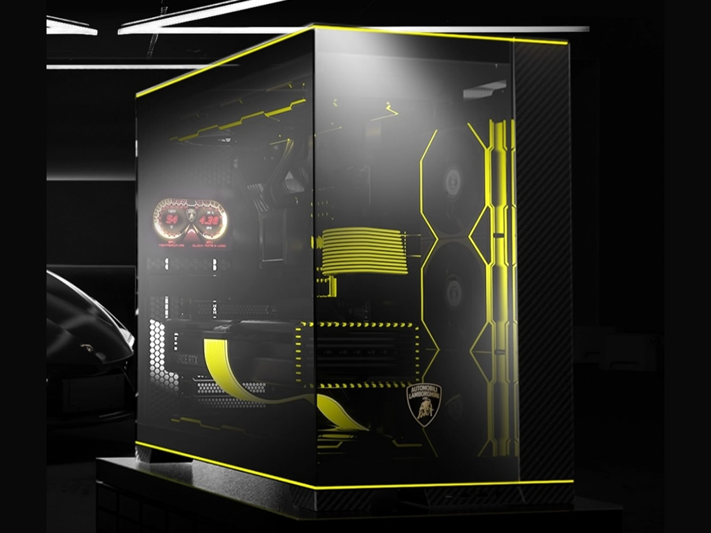 ランボルギーニコラボ、LianLi「O11D EVO RGB Automobili Lamborghini Edition」は9月13日発売