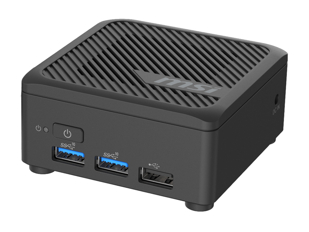 デュアル4K出力に対応する80mm角の小型デスクトップPCがMSIから