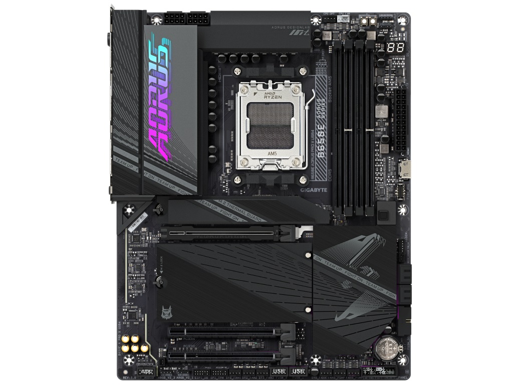 2基のUSB4とWi-Fi 7を搭載したAM5マザーボード、GIGABYTE「B650E AORUS PRO X USB4」