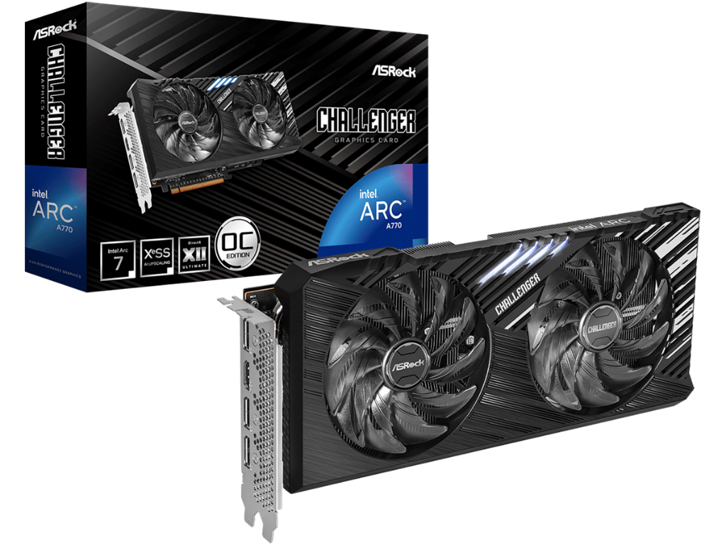 ASRock、OC仕様のIntel Arc A770/A750グラフィックスカード「Challenger SE」シリーズ発売