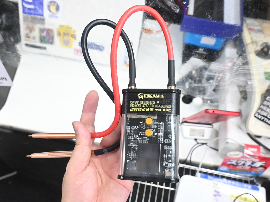 瞬発650Aのスポット溶接＆ショートキラーが可能なハンディスポット溶接機「WS One」が入荷