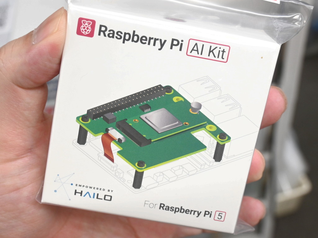 (アキバ取材班) ラズパイにM.2カード型AIアクセラレータを増設できる「Raspberry Pi AI Kit」が入荷