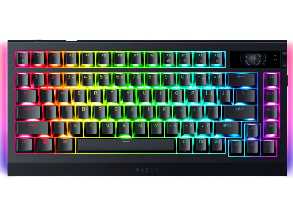 ポーリングレート4,000Hzのワイヤレスゲーミングキーボード「Razer BlackWidow V4 Pro 75％」発売