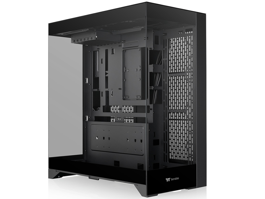 グラフィックスカードが宙に浮いたように見える、Thermaltake「CTE E550 TG」シリーズ発売