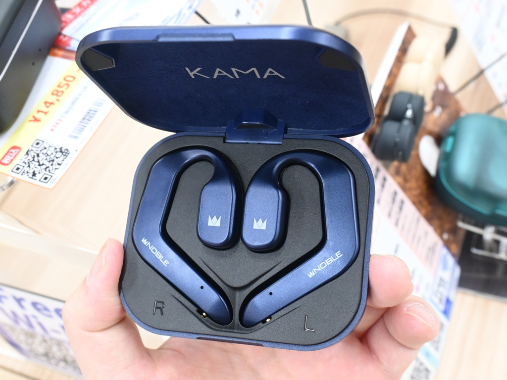 (アキバ取材班) 高級ブランドが手がけるオープンイヤー型イヤホン「KAMA」がNoble Audioから今週発売