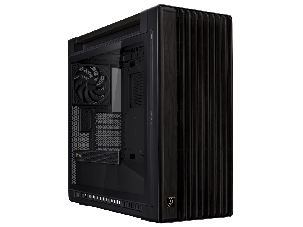 アッシュ材を採用する高拡張タワー型PCケース、ASUS「ProArt PA602 Wood Edition」発売