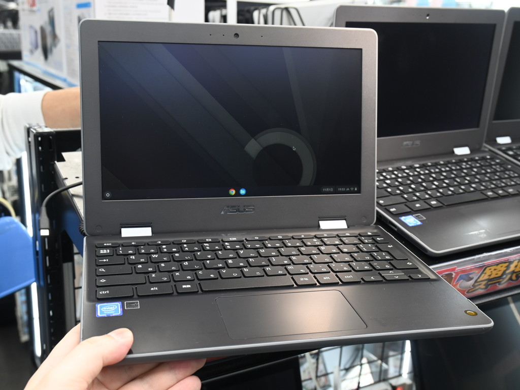 (お買い得中古品情報) 普通に動く「ASUS Chromebook Flip C214MA」のジャンク品が税込4,000円から販売中