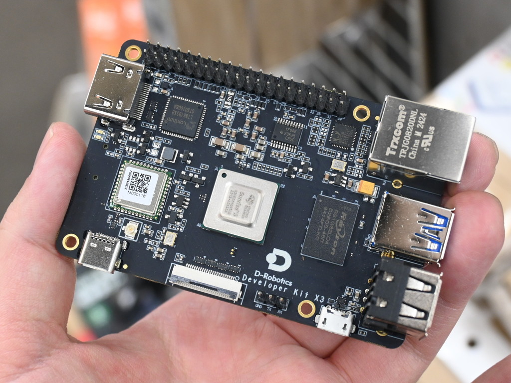 (アキバ取材班) 5TOPSの演算能力を備えたAI特化の安価な開発ボード「RDK X3」が販売中