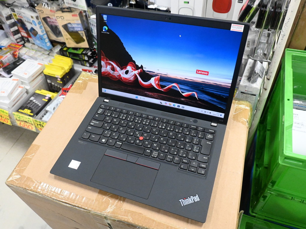 (お買い得中古品情報) Ryzen Pro＆フルHD液晶を搭載した「ThinkPad X13 Gen 2」の中古品が税込43,000円で販売中