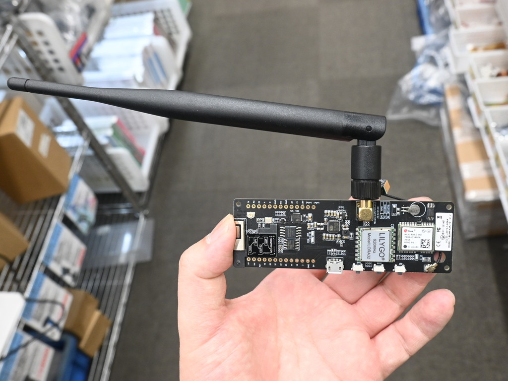 (アキバ取材班) 最大20km通信も？長距離無線通信LoRa対応モジュールの「T-Beam」が5,680円で販売中