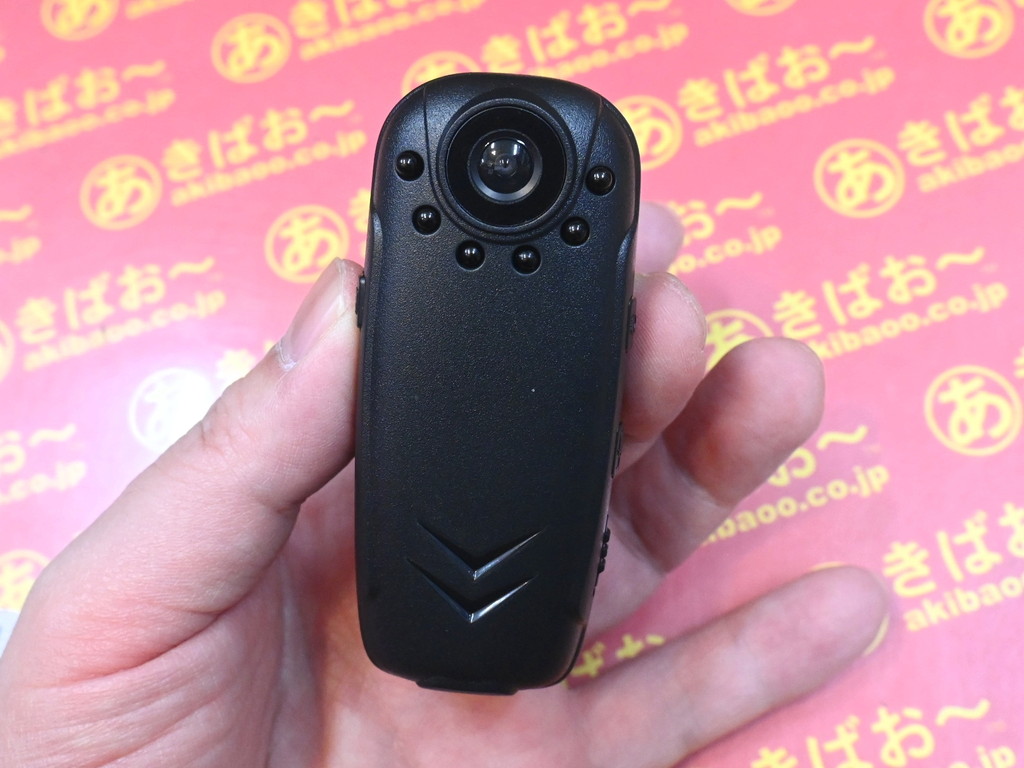 (アキバ取材班) 暗視撮影＆フルHD録画OKなコンパクトサイズのボディカメラが1,650円