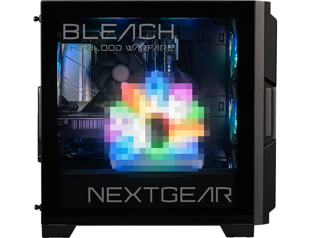 涅マユリが虹色に光る『BLEACH 千年血戦篇』コラボモデルがマウスコンピューターから