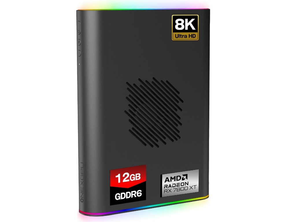 One-Netbook、Radeon RX 7800M搭載のeGPU「ONEXGPU2 国内正規版」1月10日発売