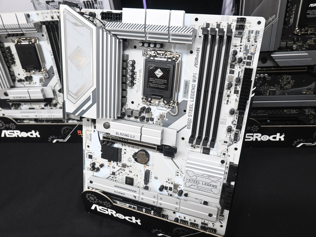 (メディア向け内覧会) ASRock、人気の高耐久モデルや配信向けシリーズをラインナップするIntel B860/AMD B850マザーボード発表