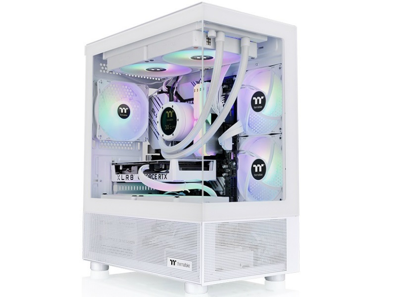 ホワイトカラーのピラーレスミニタワー、Thermaltake「View 170 TG ARGB Snow」国内発売日確定