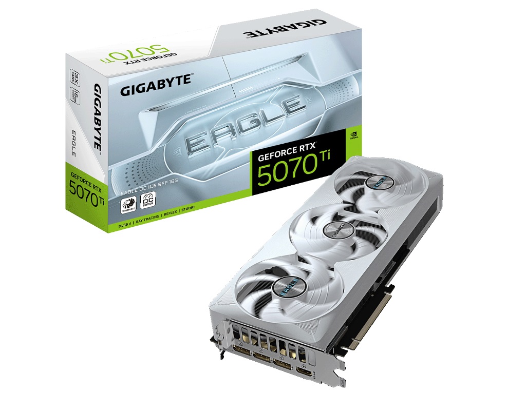 (今日のお買い得) ホワイト色のGeForce RTX 5070 Ti、GIGABYTE「GV-N507TEAGLEOC ICE-16GD」が10％オフ