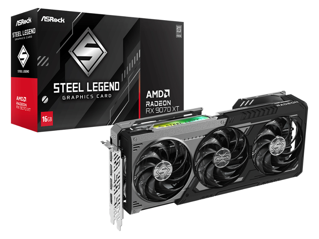 (新生活Final先行セール) ASRock「Radeon RX 9070 XT Steel Legend Dark 16GB」が16％オフ