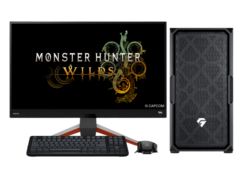 ツクモ、Ryzen 7 9800X3Dを搭載した「モンスターハンターワイルズ動作確認済PC」発売