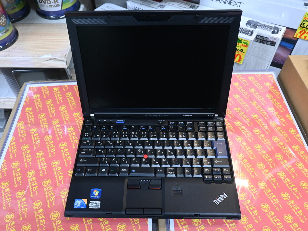 (お買い得中古品情報) ピカピカ超美品のレノボ「ThinkPad X201」(中古品)が税込9,980円で販売予定