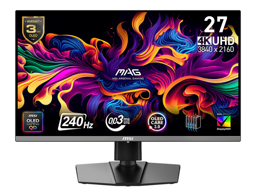 (今日のお買い得) 240Hz対応の4Kディスプレイ、MSI「MAG 272UP QD-OLED X24」が23％オフ
