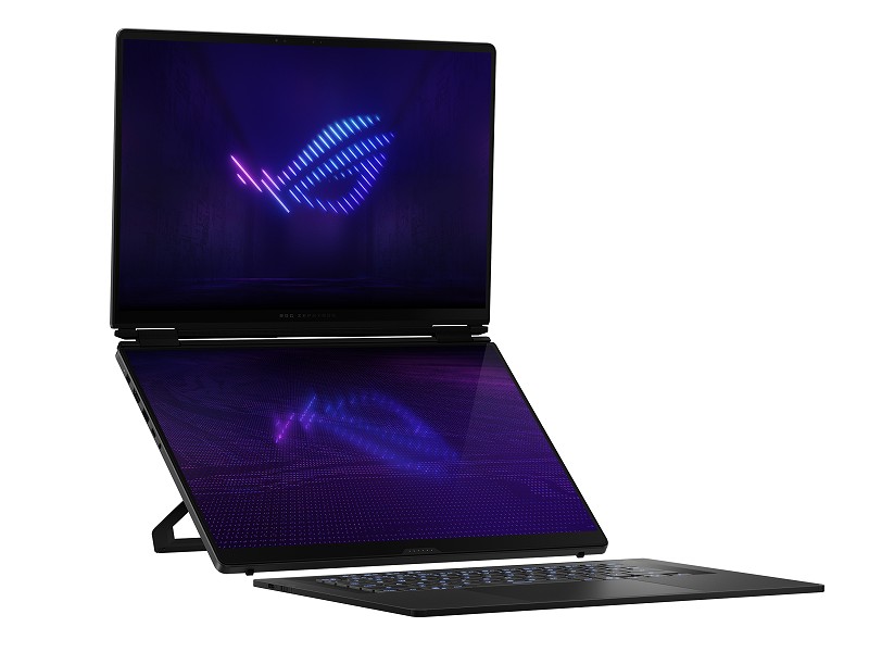 ASUS、どこでも16型×2画面が使える変態モデル「ROG Zephyrus DUO GX651」など最新ゲーミングノート