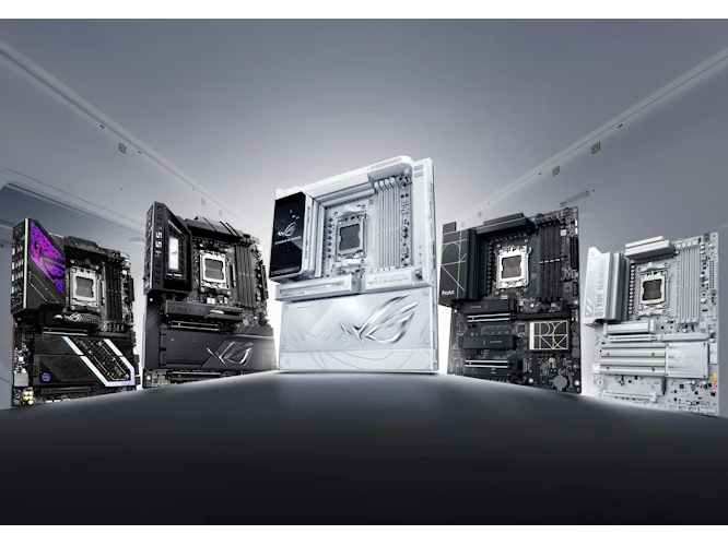 ASUS、デュアル10G LANと5インチLCDを搭載した最上位モデルなど最新AM5マザーボード発表