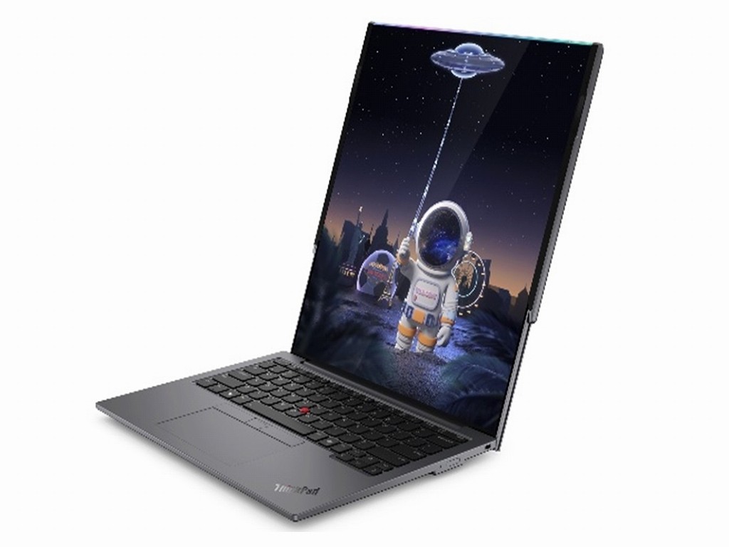 Lenovo、縦に伸びるノートPC「ThinkPad Rollable XD Concept」など最新コンセプトモデル