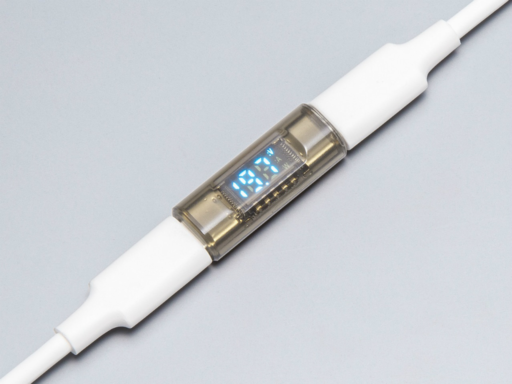 電力表示機能を搭載したUSB Type-C中継アダプタがサンワダイレクトから