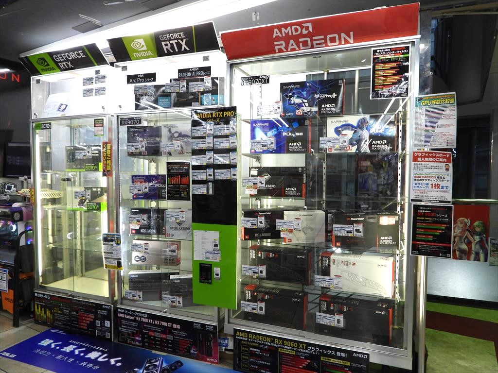 (アキバ取材班) ハイエンドグラフィックスカードが店頭から消滅、SSDも大幅値上げへ