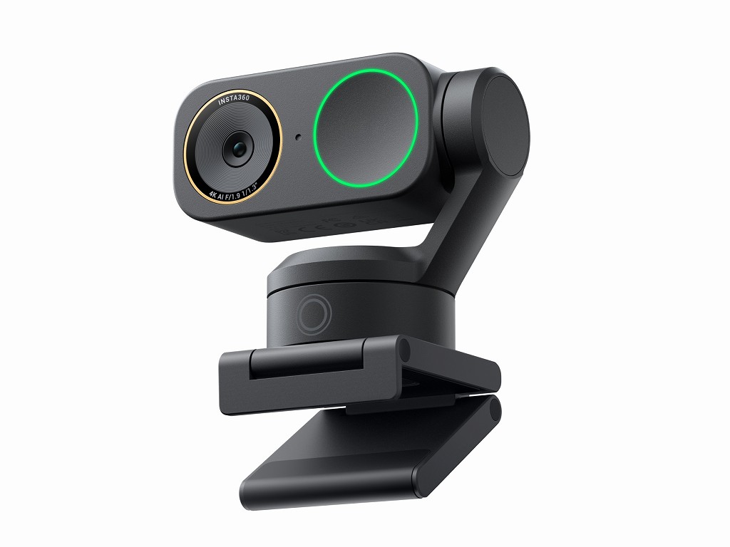 動きの多い配信にピッタリ、2軸ジンバル内蔵の4K Webカメラ「Insta360 Link 2 Pro」発売