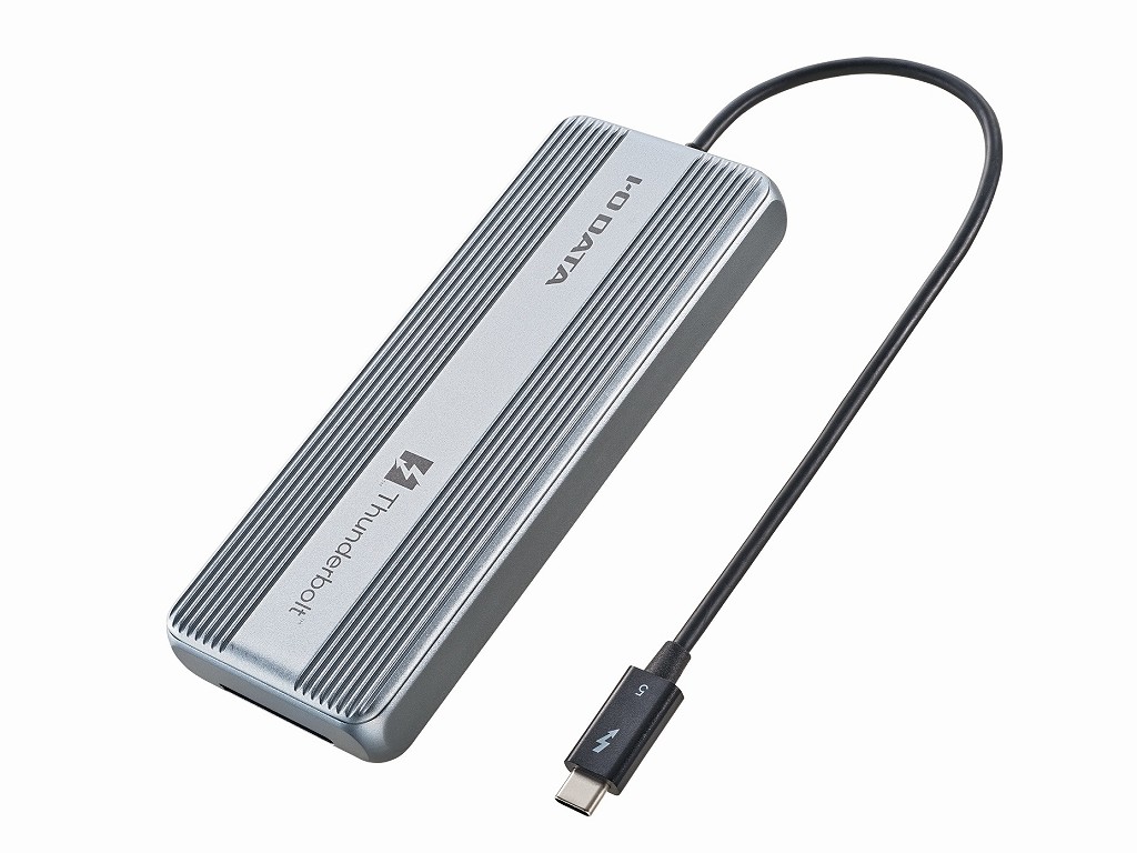 アイ・オー・データ、Thunderbolt 5認証＆長期5年保証の高速ポータブルSSD「SSPU-TFCB」