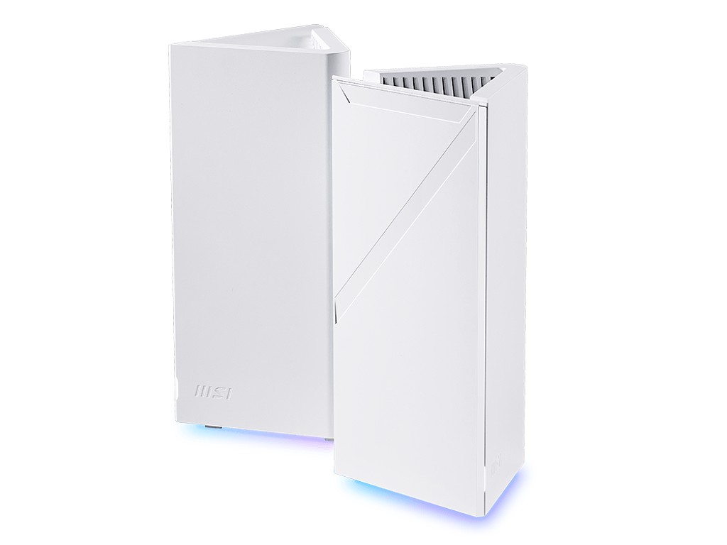 MSI、Wi-Fi 7に対応するトライアングル形状のメッシュシステム「Roamii BE Pro」