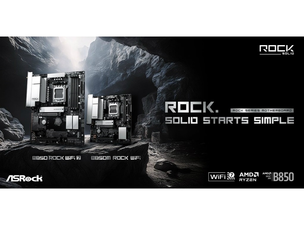 ASRock、コストパフォーマンス重視の新マザーボード「Rock」シリーズの詳細スペック公開
