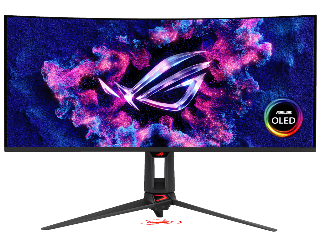 BlackShieldフィルム採用34型ゲーミングディスプレイ、ASUS「ROG Swift OLED PG34WCDN」