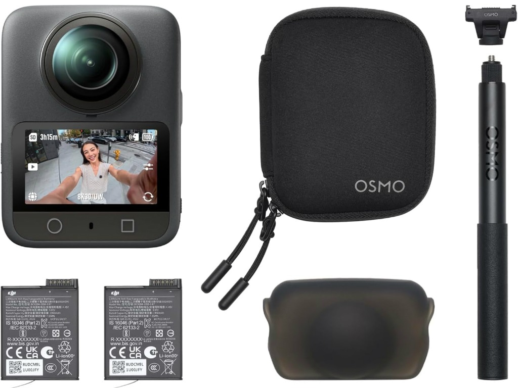 (今日のお買い得) DJIの8K対応360°カメラ「Osmo 360」が25％オフ