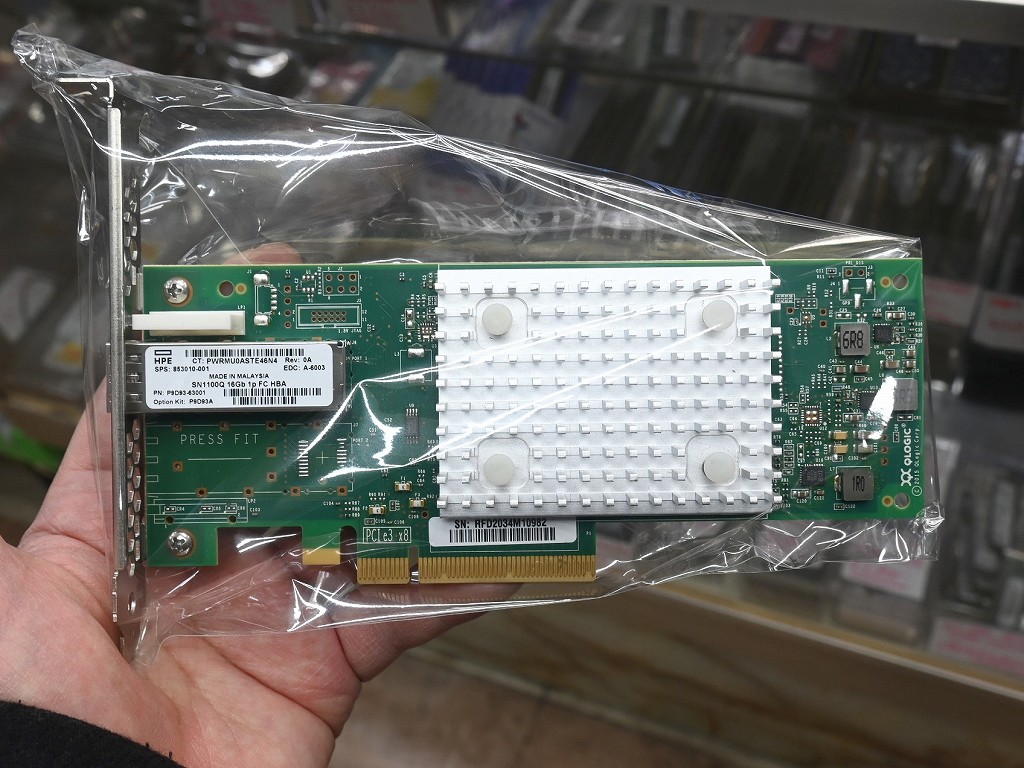 (お買い得中古品情報) 16Gb対応NIC「SN1100Q 16Gb Single Port FC HBA」が3,300円で販売中