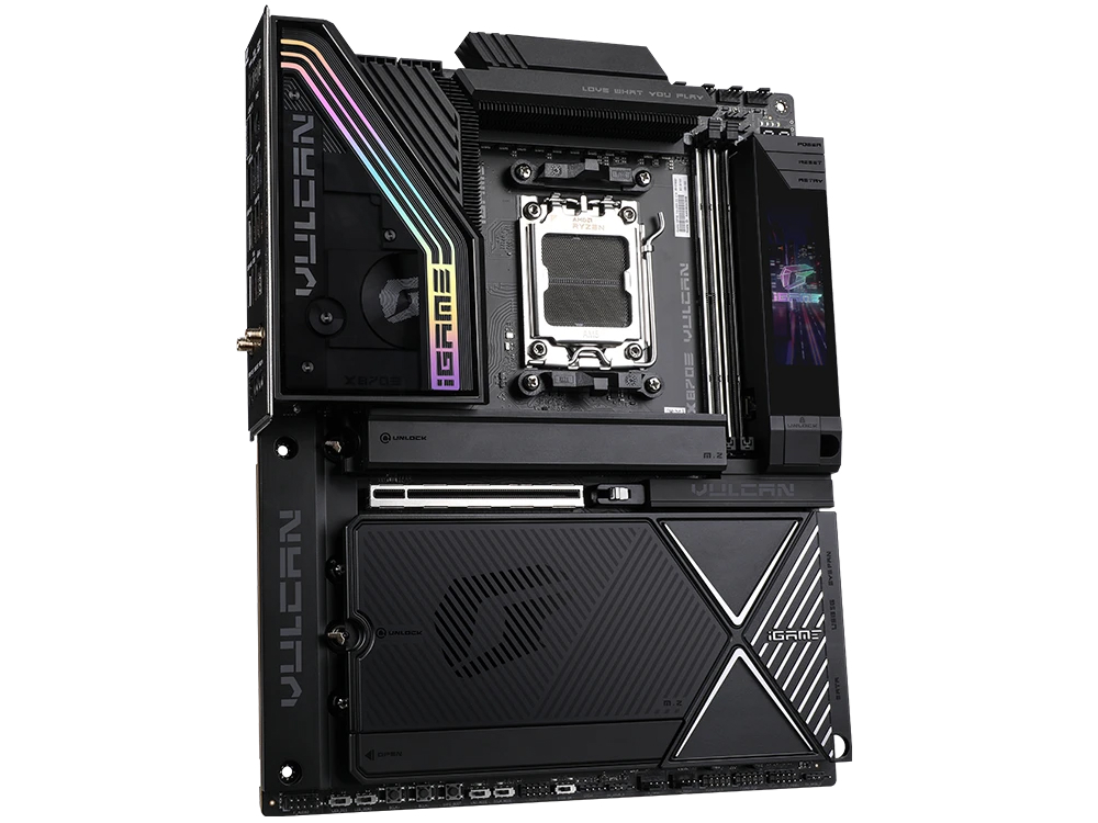 10,000MHz超えメモリ対応の最上位マザーボード、Colorful「iGame X870E VULCAN OC V14」