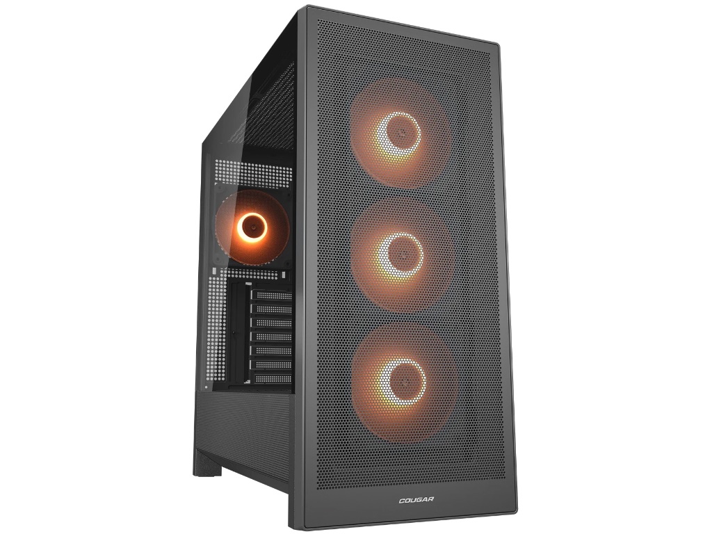 E-ATXにも対応するフロントメッシュの高エアフローミドルタワー、COUGAR「MX230 RGB」