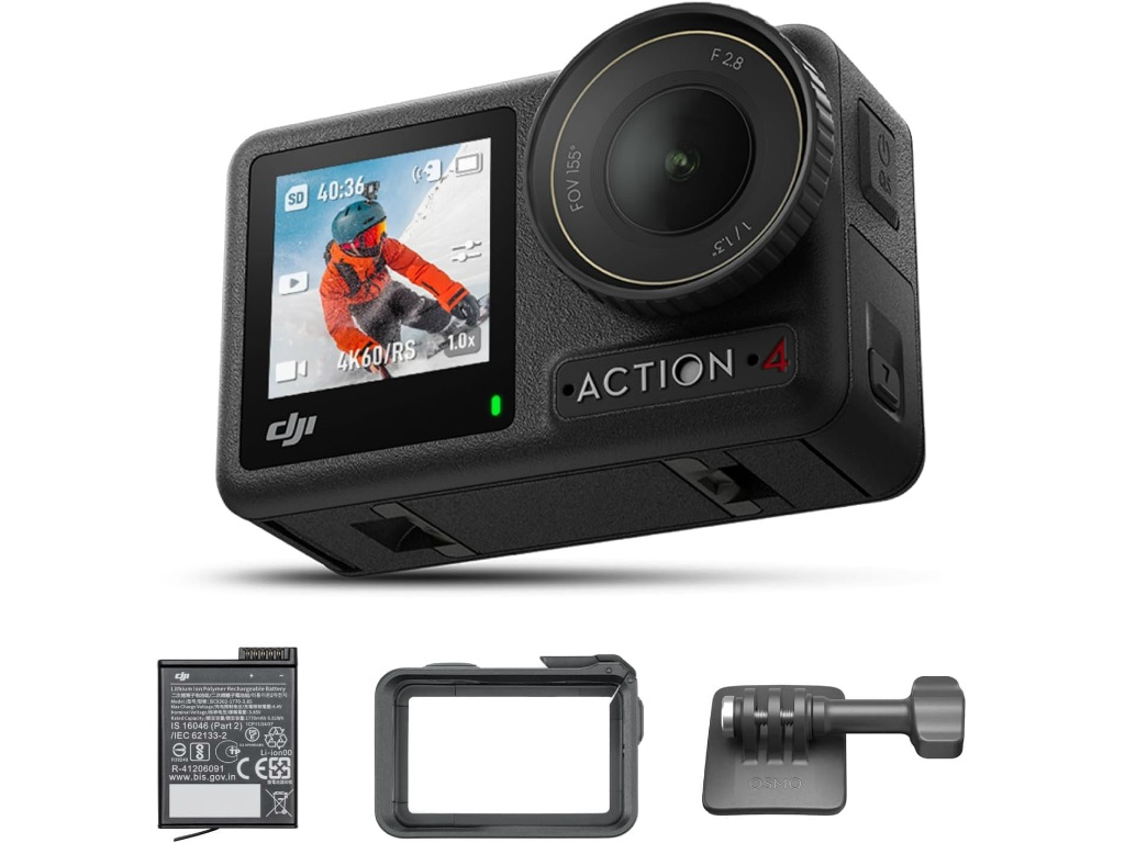 (新生活セールFinal) 低照度に強いDJIの4Kアクションカメラ「Osmo Action 4」が40％オフ