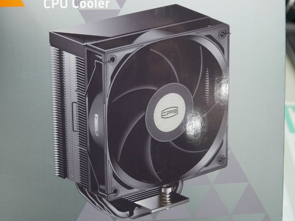 (アキバ取材班) 税込3,000円台でTDP245W対応のサイドフローCPUクーラー、CPS「RT500TC-BK」