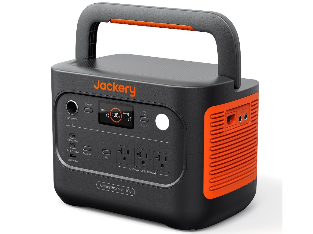 (今日のお買い得) Jackeryのリン酸鉄リチウムイオン採用1,536Whポータブル電源が42％オフ
