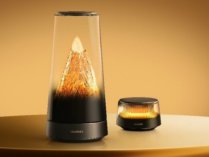 雪山をモチーフにした意匠派ルーター、ファーウェイ「HUAWEI WiFi Mesh X3 Pro」