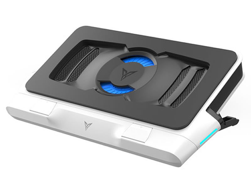 FLYDIGI、高密度エアフロー冷却構造で熱を一気に排出するゲーミングノートPC用クーラー