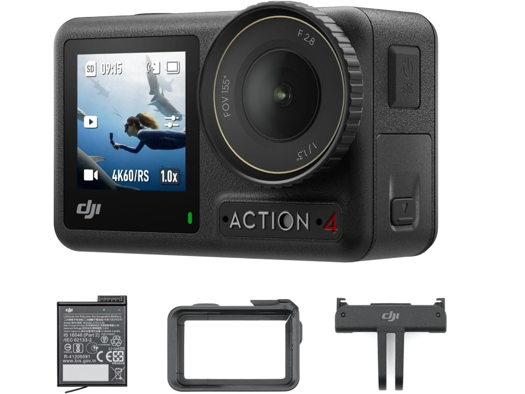 (新生活セール) DJIの4K/120fps対応アクションカメラ「Osmo Action 4」が40％オフ