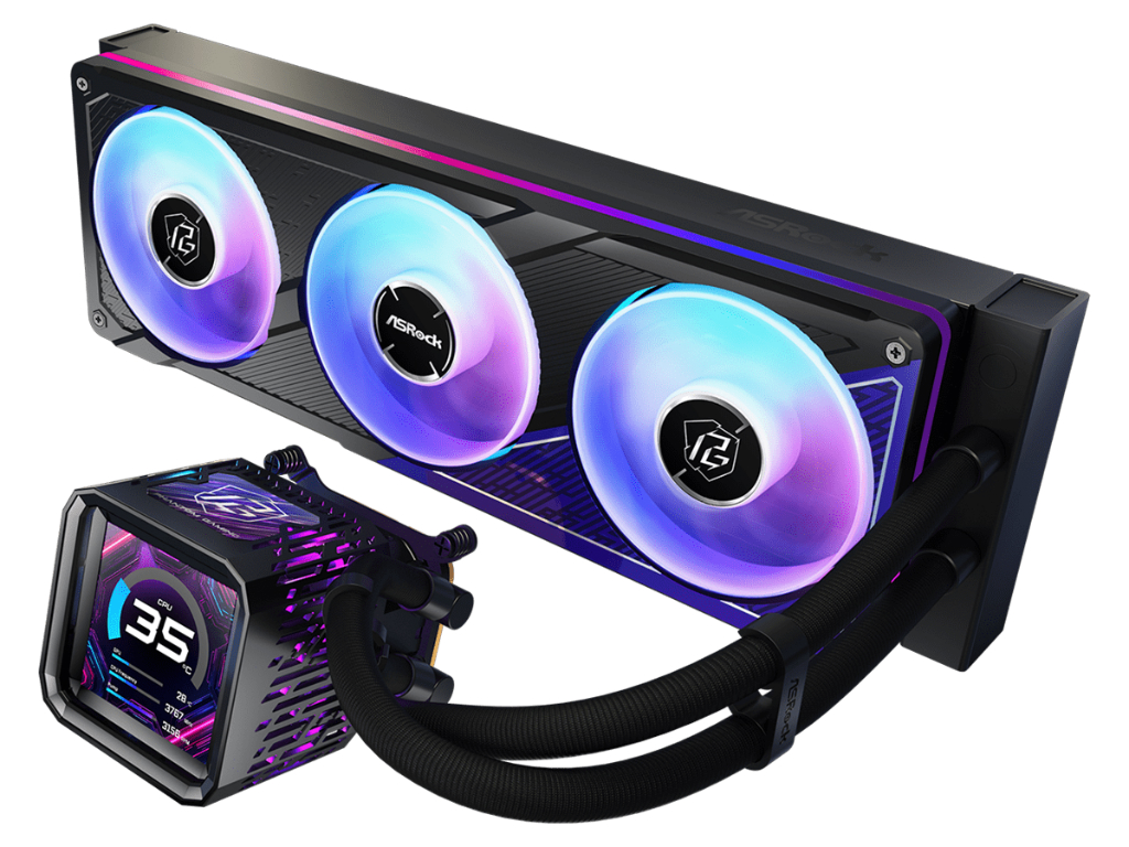 ASRock初のAIO水冷ユニット「Phantom Gaming 360 LCD」など計3モデルが19日発売