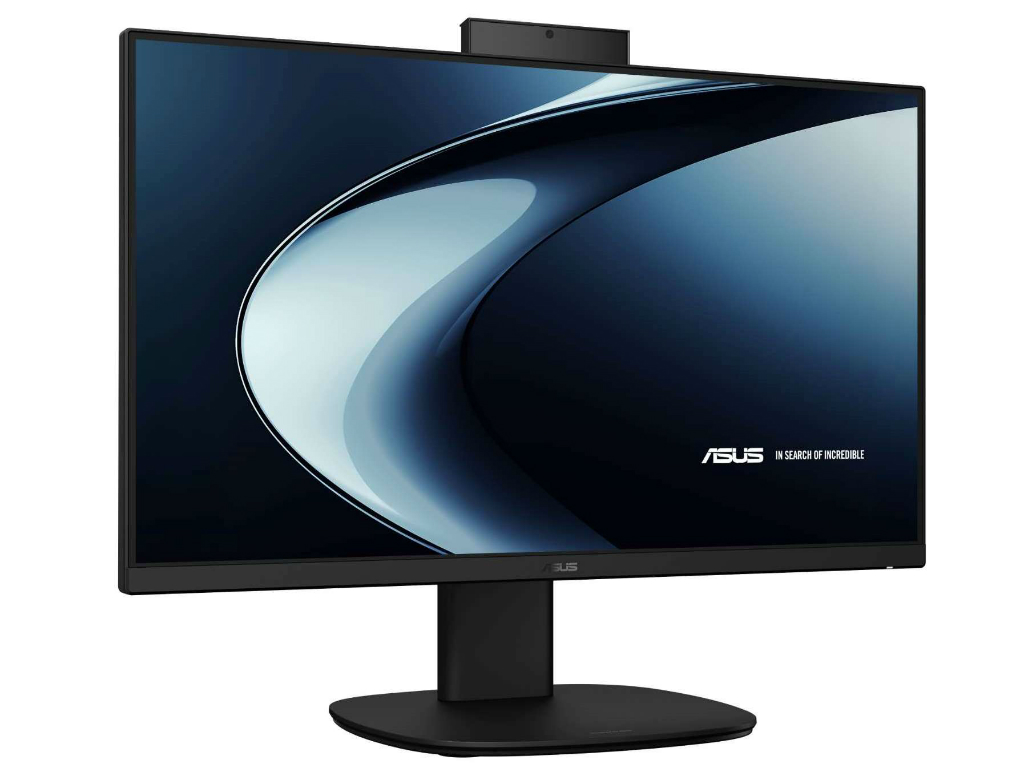 画面占有率約93％の狭額縁設計。ASUS、ディスプレイにもなるAIO PC「V400 AiO」