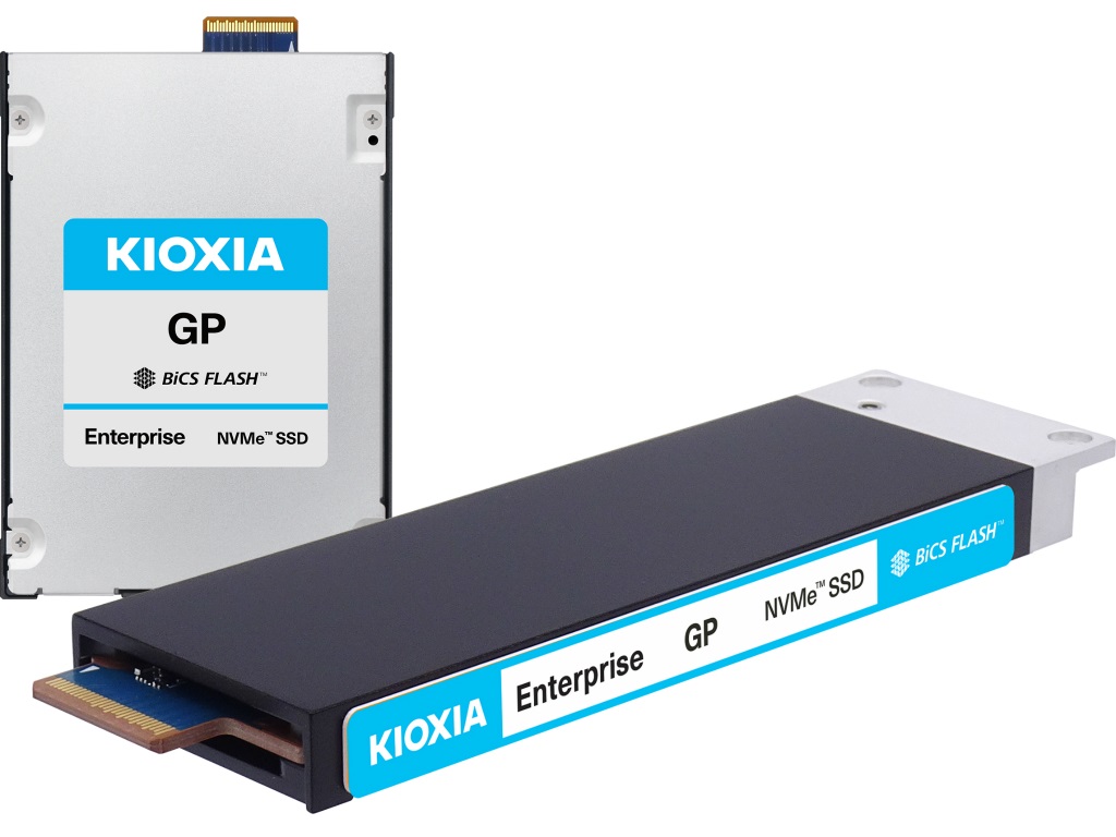 キオクシア、GPUメモリを拡張する高速IOPSのAIシステム専用SSD「GP」シリーズ