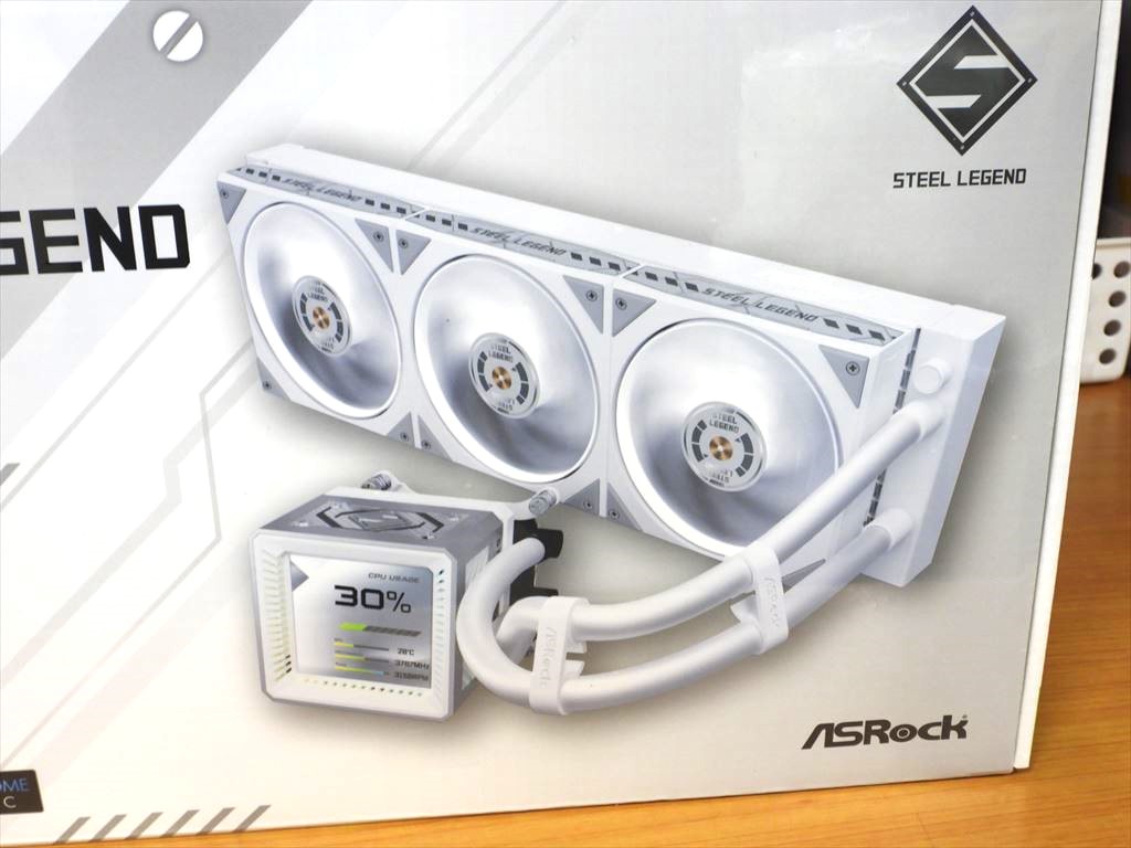(アキバ取材班) ASRock初のAIO水冷3モデル発売、上位モデルは早くも完売も